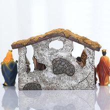 Load image into Gallery viewer, Nativity Manger Scene Figurines Set