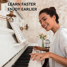 Load image into Gallery viewer, Removable Piano Keyboard Note Labels