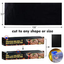 Load image into Gallery viewer, Cuttable Non-Stick BBQ Grill Mats