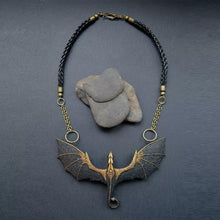 Load image into Gallery viewer, Flying Dragon Necklace