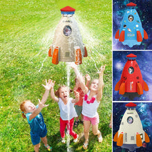 Load image into Gallery viewer, Summer Toy Outdoor Yard Rocket Sprinkler