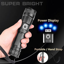 Load image into Gallery viewer, 🔥LAST DAY SALE 49% OFF🔥 - LED Rechargeable Tactical Laser Flashlight