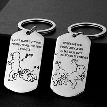 Load image into Gallery viewer, Valentine's Day Spoof Keychain