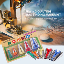 Load image into Gallery viewer, Sewing Bias Tape Maker Set