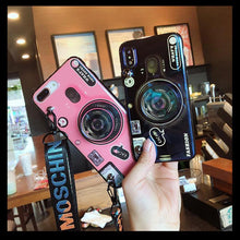 Load image into Gallery viewer, Luxury 3D Camera Blue Ray Phone Cover For IPhone