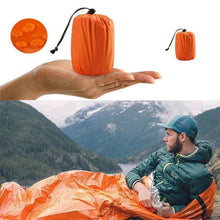 Load image into Gallery viewer, Emergency Camping Thermal Sleeping Bag