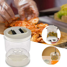Load image into Gallery viewer, Pickle and Olives Jar Container with Strainer