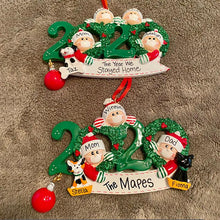 Load image into Gallery viewer, DIY Family Portrait Christmas Ornament