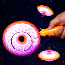 Load image into Gallery viewer, Hand-cranked inertial spinning top