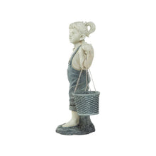 Load image into Gallery viewer, Little Girl Flowerpot Ornament