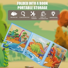 Load image into Gallery viewer, 3-in-1 Magnetic Jigsaw Puzzle Book