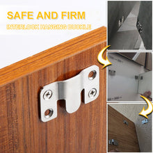 Load image into Gallery viewer, Stainless Steel Interlock Hanging Buckle