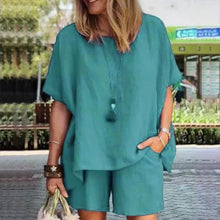 Load image into Gallery viewer, Women's Casual T-shirt Set