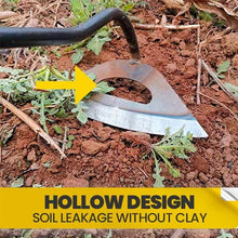 Load image into Gallery viewer, Steel Hardened Hollow Hoe