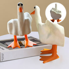 Load image into Gallery viewer, Middle Finger Duck Resin Ornament
