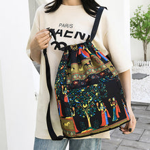 Load image into Gallery viewer, Drawstring Foldable Large Capacity Dry-wet Separation Travel Sports Backpack