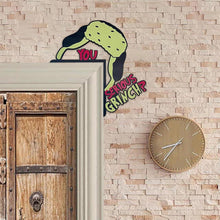 Load image into Gallery viewer, Christmas Grinch Decorative Door Frame