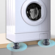 Load image into Gallery viewer, 4 Pcs Adjustable Height Washing Machine Support