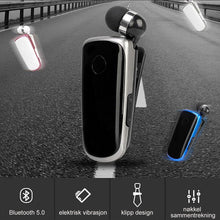 Load image into Gallery viewer, Collar-clip Bluetooth Headset