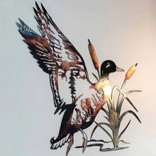 Load image into Gallery viewer, Wild Duck Metal Decorative Pendant