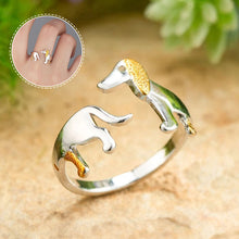 Load image into Gallery viewer, Pure Unconditional Love Sausage Dog Ring