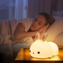 Load image into Gallery viewer, Rabbit Silicone Night Light
