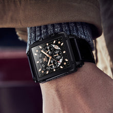 Load image into Gallery viewer, Olevs® Luminous Luxury Square Business Automatic Mechanical Watch