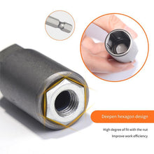 Load image into Gallery viewer, Extra Deep Hex Bit Socket Bolt Nut Driver Bit Set