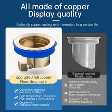 Load image into Gallery viewer, Downspout Universal Brass Floor Drain Core