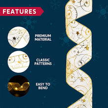Load image into Gallery viewer, Ribbon Christmas Tree Decoration Lights
