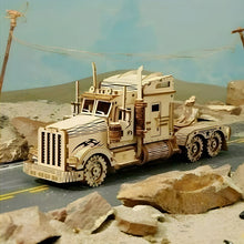 Load image into Gallery viewer, Super Wooden Mechanical Model Puzzle Set