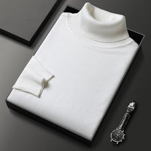 Load image into Gallery viewer, Men's Solid Color Turtleneck Sweater