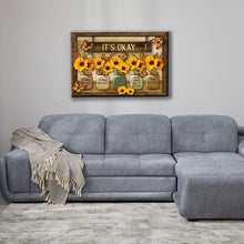 Load image into Gallery viewer, 🌻Butterfly Sunflowers Wall Art🦋