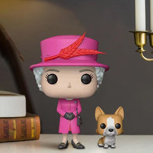 Load image into Gallery viewer, Queen Of England Character And Corgi Scale Model
