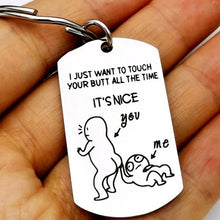 Load image into Gallery viewer, Valentine's Day Spoof Keychain