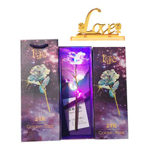 Load image into Gallery viewer, Colorful galaxy rose