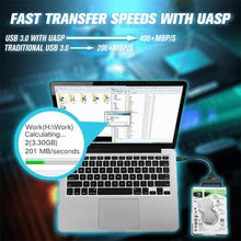 Load image into Gallery viewer, USB 3.0 to SATA III Hard Drive Adapter
