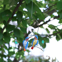 Load image into Gallery viewer, Blue Hummingbird Hanging Decoration