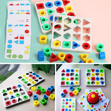 Load image into Gallery viewer, Shape Matching Game Color Sensory Educational Toy