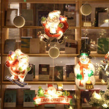 Load image into Gallery viewer, Christmas window suction cup lights