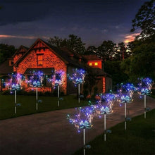 Load image into Gallery viewer, Waterproof  Solar Garden Fireworks Lamp