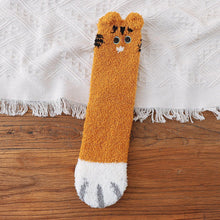 Load image into Gallery viewer, Cat Paw Fuzzy Socks