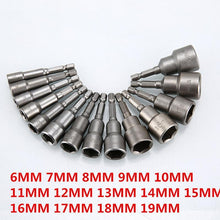 Load image into Gallery viewer, Extra Deep Hex Bit Socket Bolt Nut Driver Bit Set