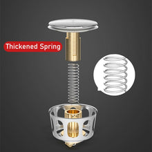 Load image into Gallery viewer, Universal Stainless Steel Pop-up Drain Filter
