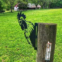 Load image into Gallery viewer, Outdoor Garden Farm Peeping Goat Metal Artwork Indoor Decoration