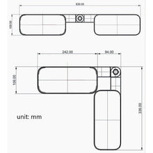 Load image into Gallery viewer, Multifunctional wall-mounted U-shaped rotating storage corner shelf