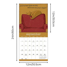 Load image into Gallery viewer, A Year of Snarky Cats 2024 Wall Calendar