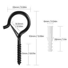 Load image into Gallery viewer, Q-Hook Screw Hook