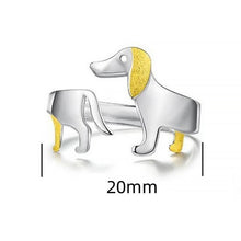 Load image into Gallery viewer, Pure Unconditional Love Sausage Dog Ring