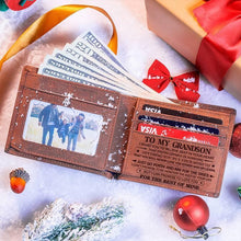 Load image into Gallery viewer, You Will Never Lose - Top-grain Leather Wallet